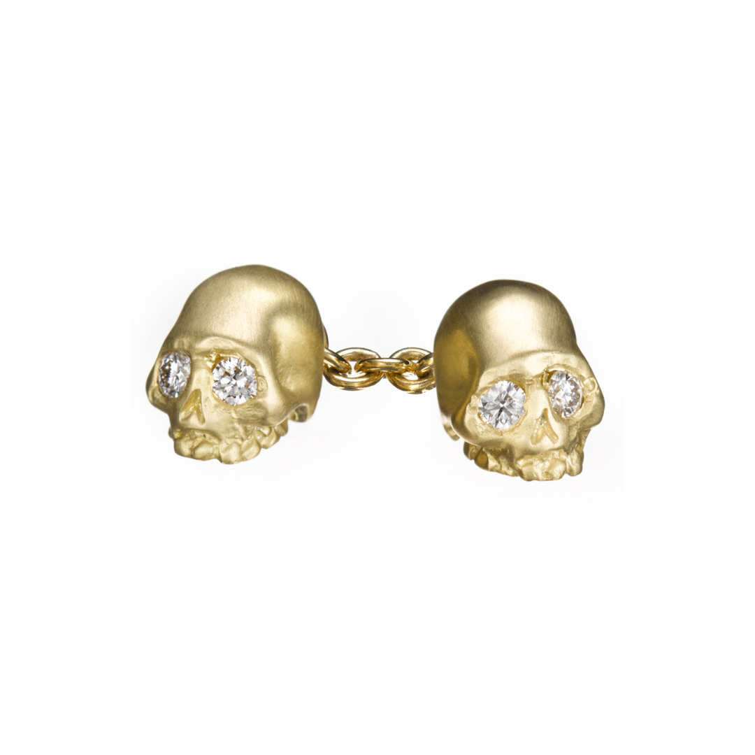 SKULL CUFFLINKS – Finn - Main Image