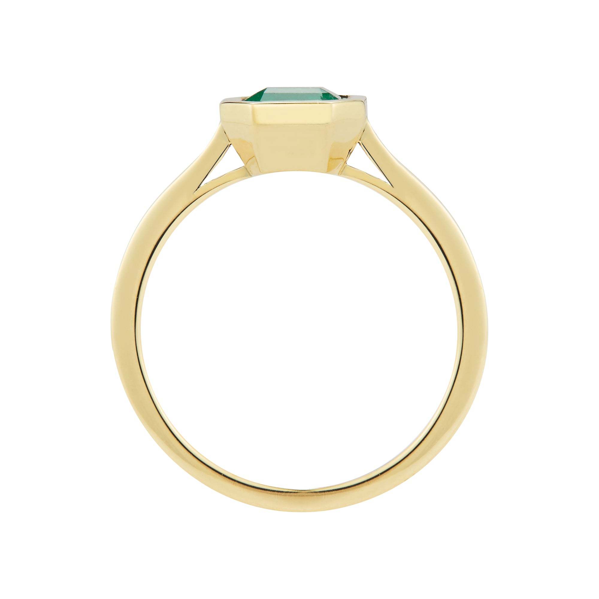 Custom Emerald Engagement Ring by Finn by Candice Pool Neistat