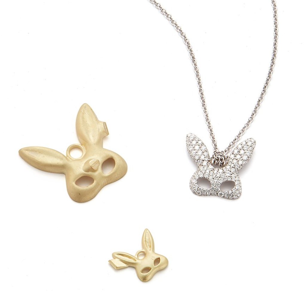 Little Rabbit Mask Necklace – Finn