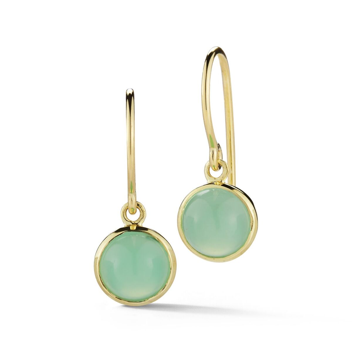 mint green chrysophase earrings finn jewelry