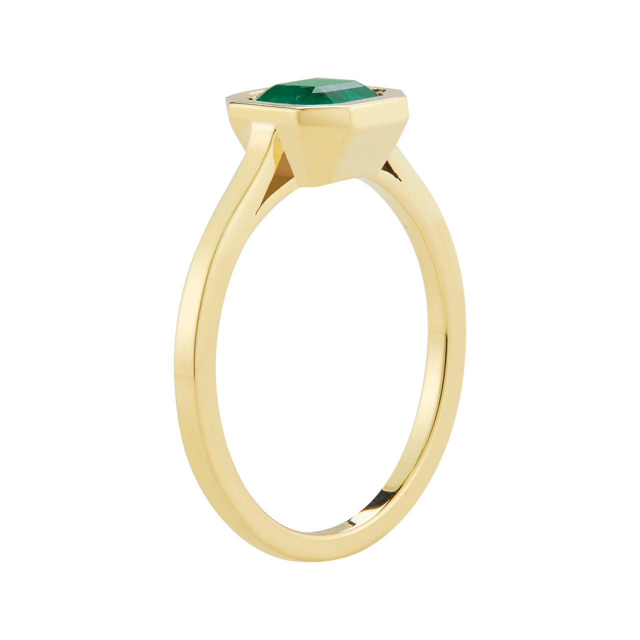Custom Emerald Engagement Ring by Finn by Candice Pool Neistat