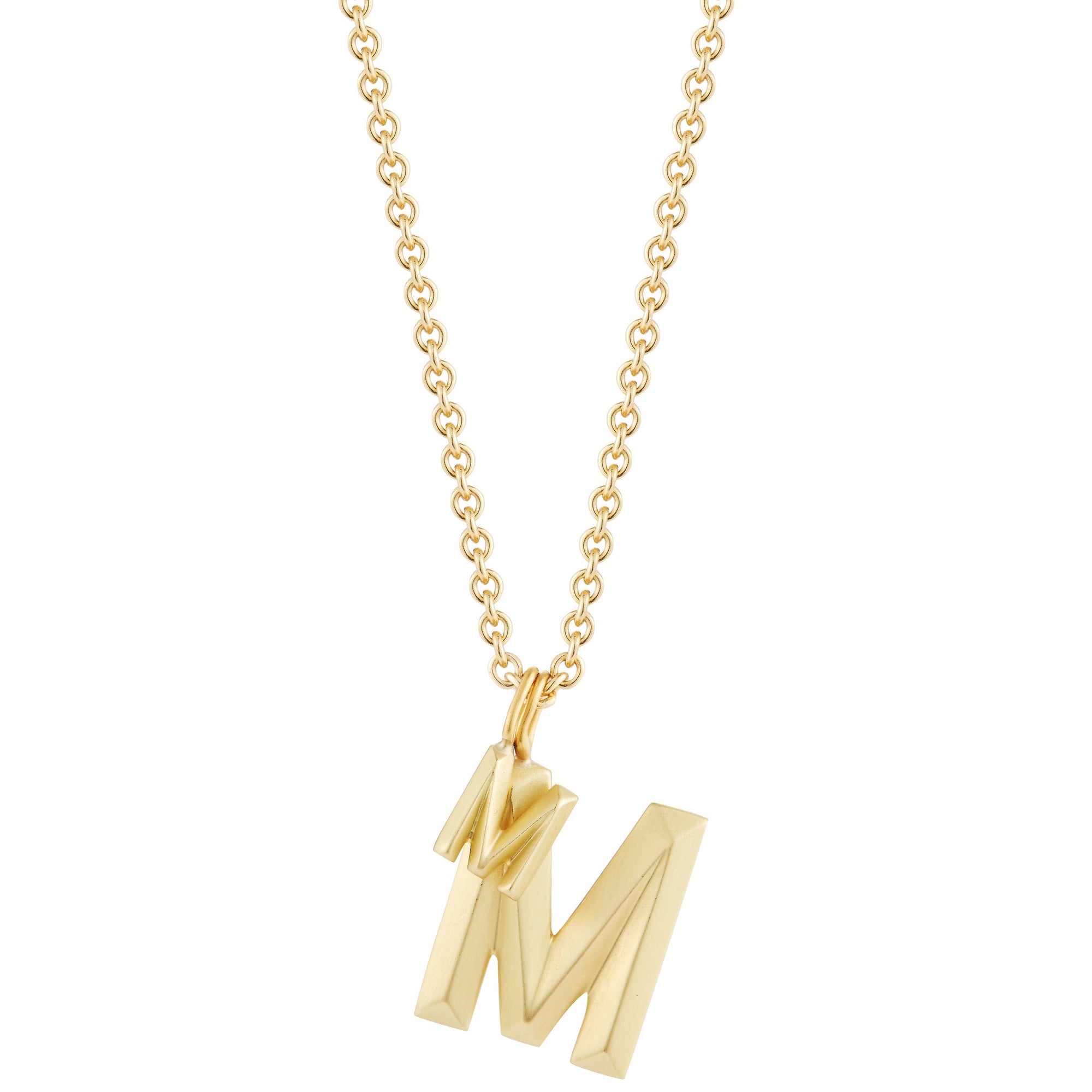 SIMPLE LETTER NECKLACE – Finn