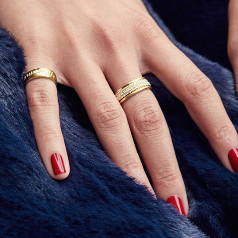 Pinky ring engraved discount